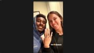 Deestroying and his future wife Kiana Wudte via Deestroying on Instagram